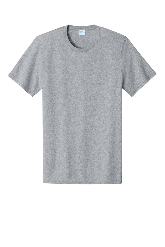 Port & Co Easy Cotton Tee PC43 - Athletic Heather Grey