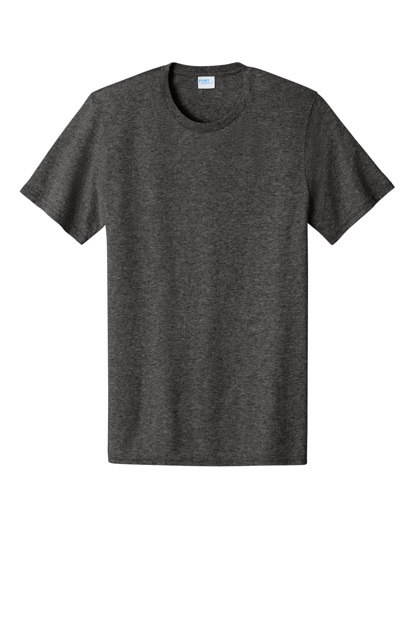 Port & Co Easy Cotton Tee PC43 - Dark Heather Grey