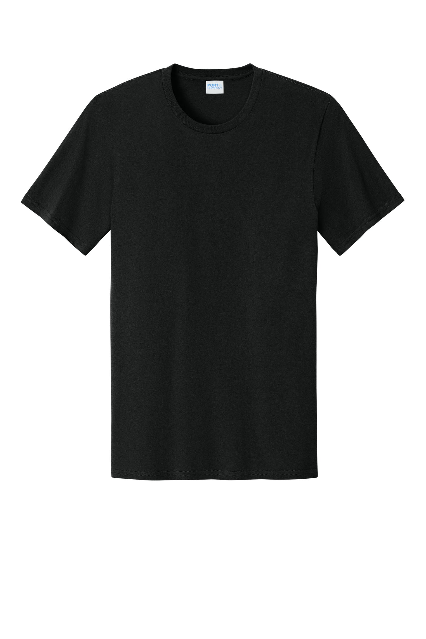 Port & Co Easy Cotton Tee PC43 - Black