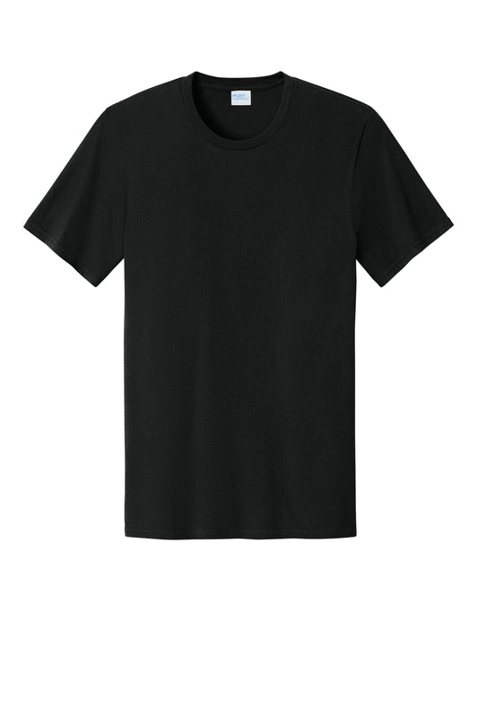 Port & Co Easy Cotton Tee PC43 - Black