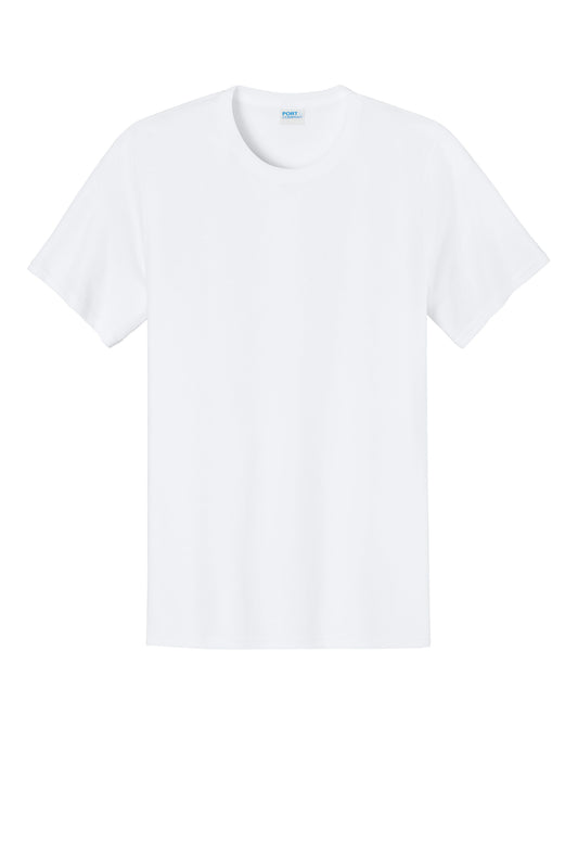 Port & Co Easy Cotton Tee PC43 - White